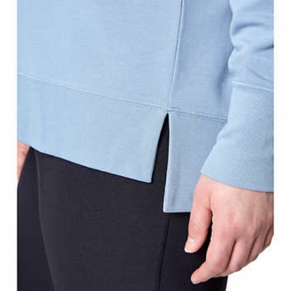 Mondetta Women's Hi-Lo Lightweight Crewneck Pullover Top NWT - Picture 8 of 8